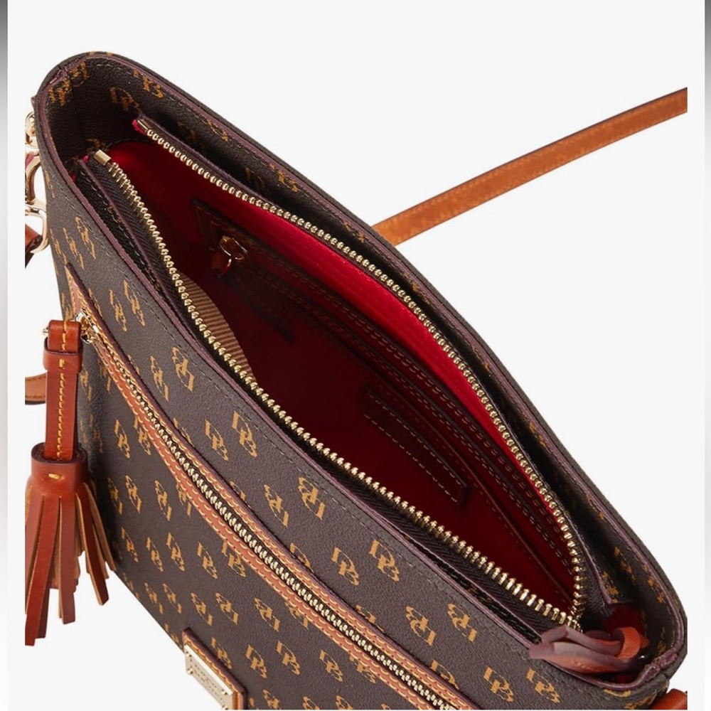 NWT Dooney & Bourke Gretta Lani Crossbody Bag with Mini Monogram Design - Picture 3 of 6